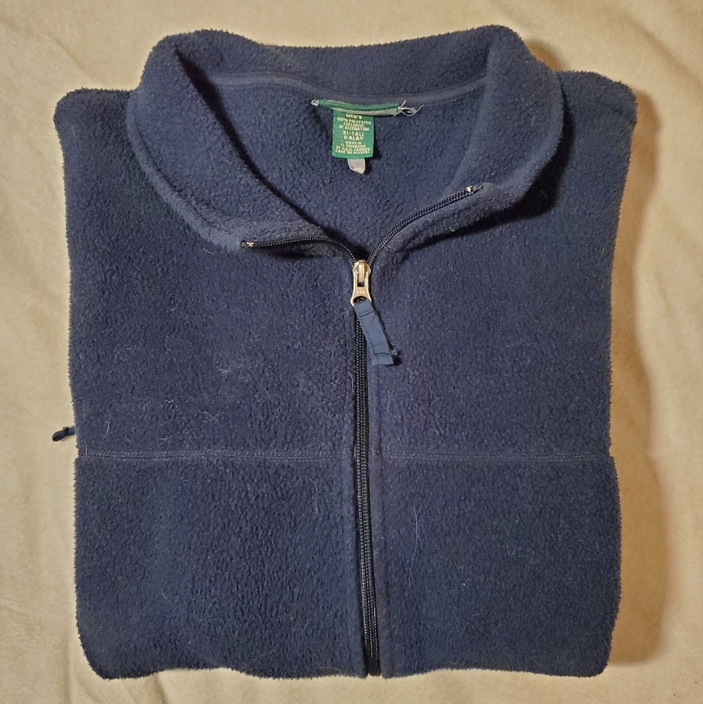 L.L. Bean Navy Fleece